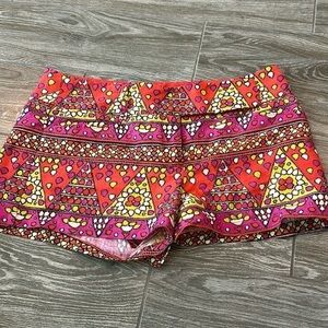 EUC Nanette Lepore Print Shorts Size 10